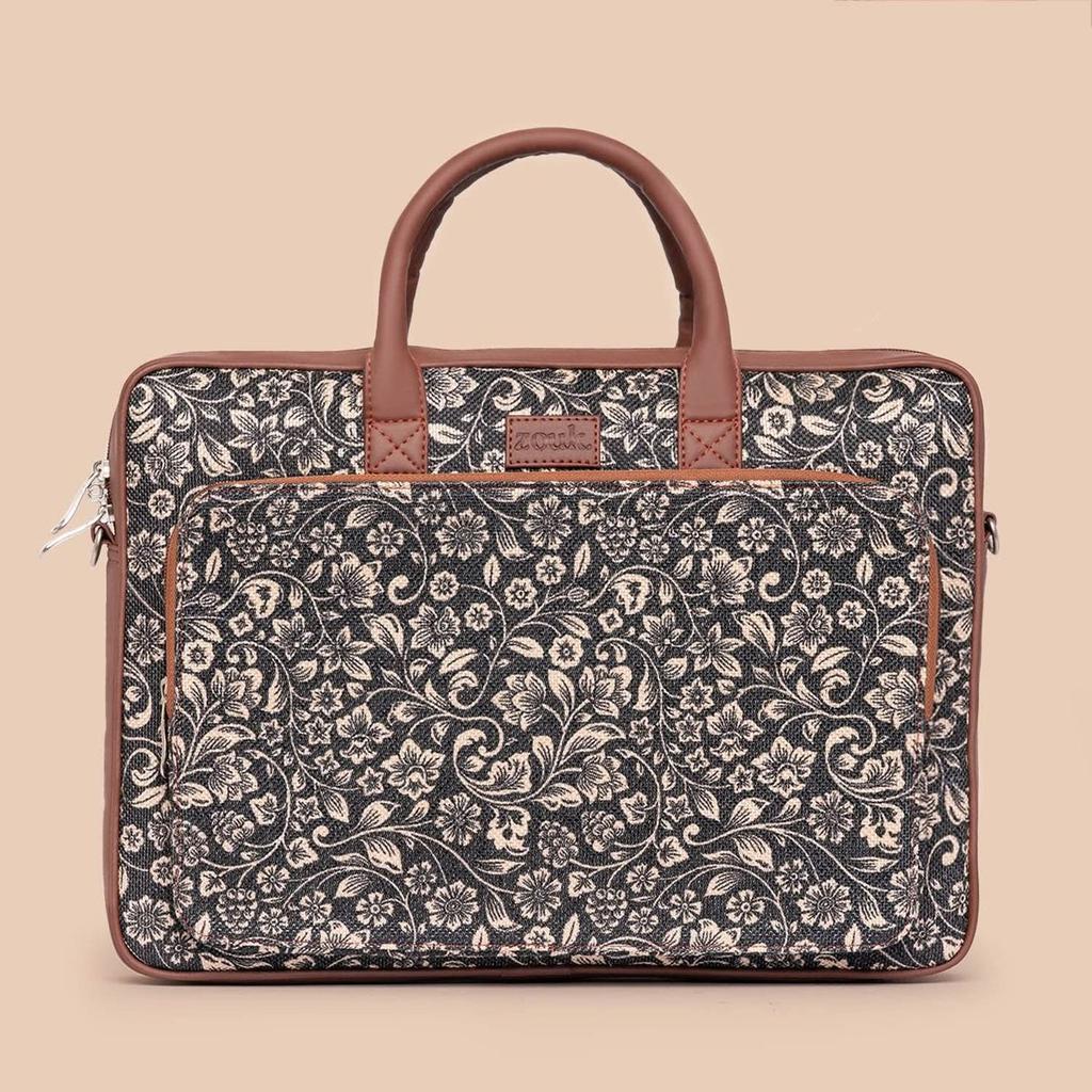 FloMotif - Laptop Bag & Flap Sling Bag Combo