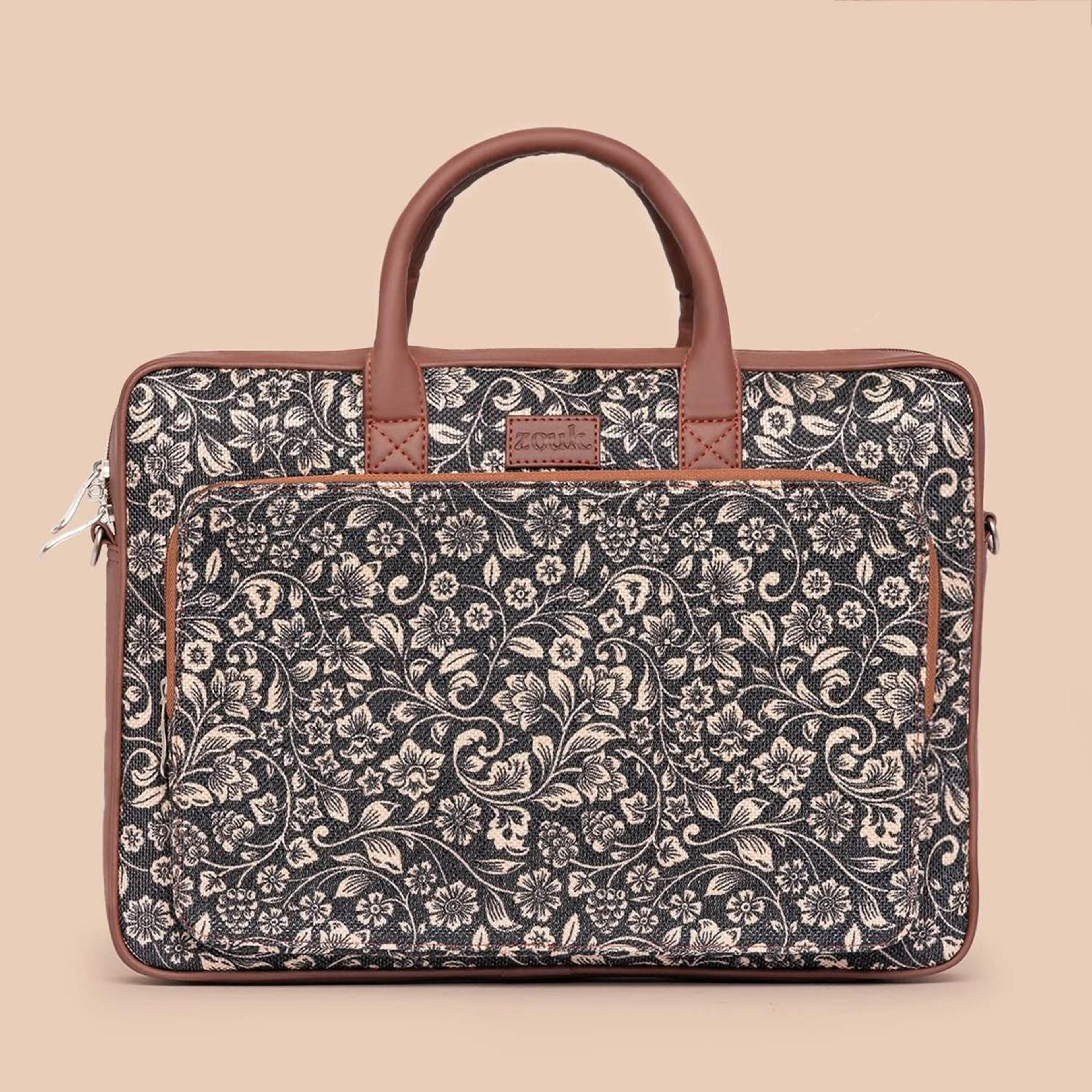 FloMotif - Laptop Bag & Flap Sling Bag Combo