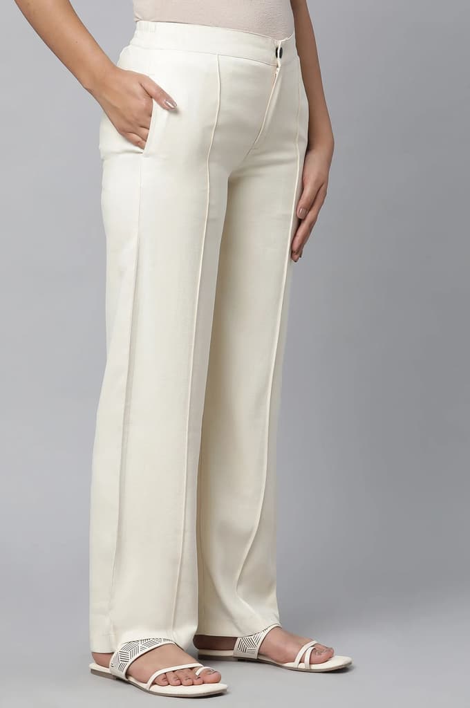 Natural Parallel Fit Trouser Pants — photo 4
