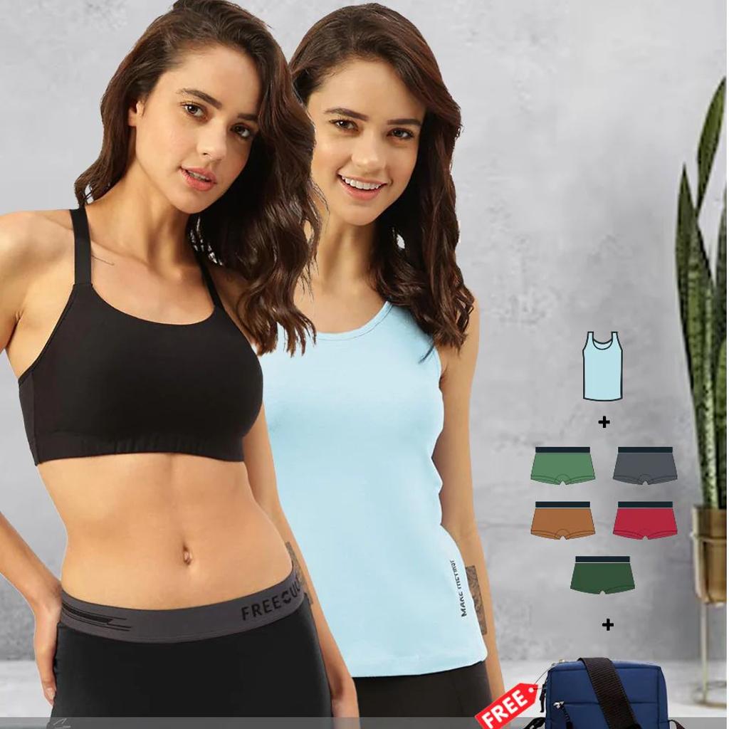 Women's Innerwear set (Pack of 6) with Free Sling Bag