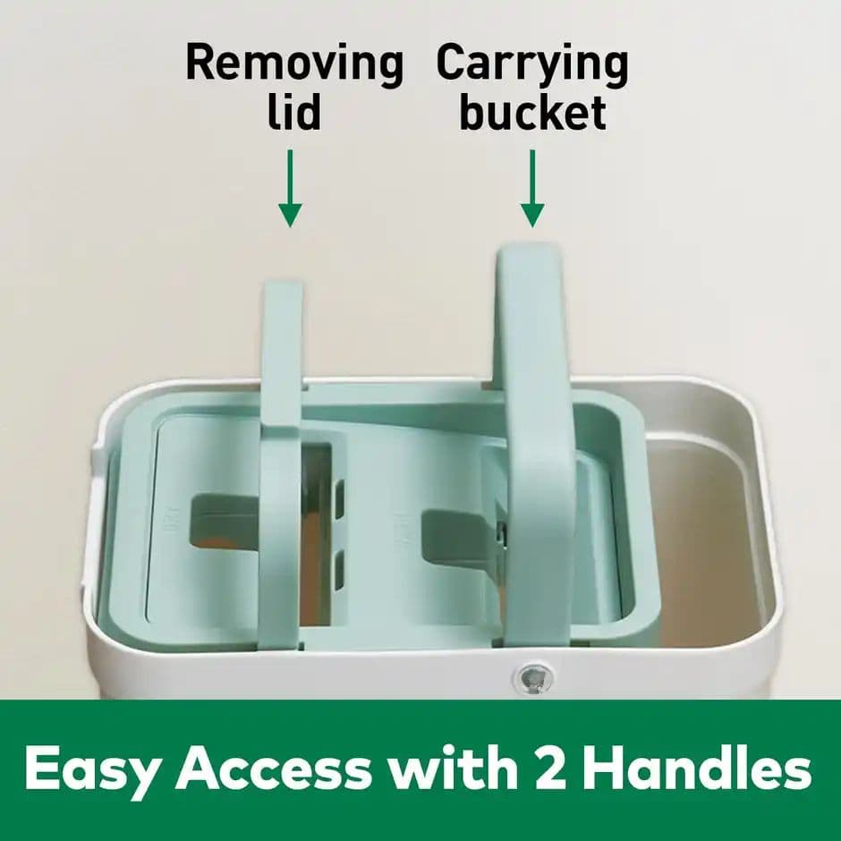 Scotch-Brite Handsfree Mop with Bucket - Premium Compact Bucket Mop with 1 Additional Refill — photo 3