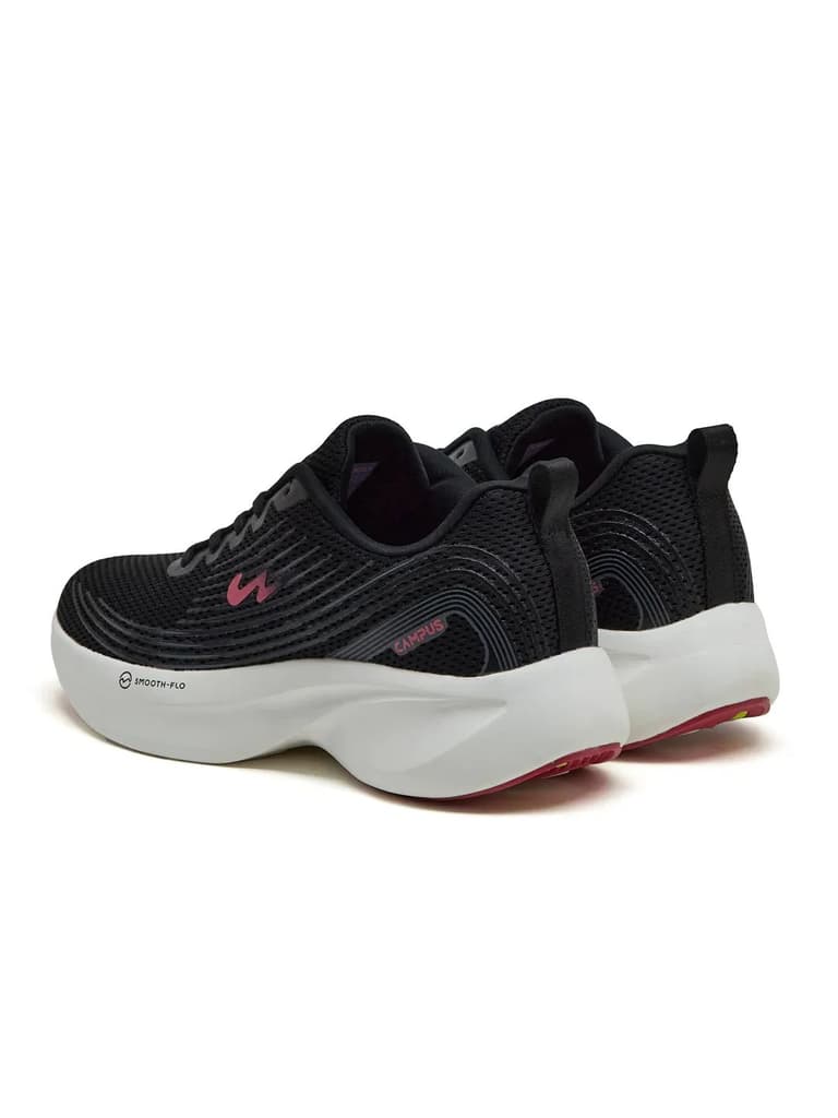 CAMP-LEX Black Women's Running Shoes — photo 5