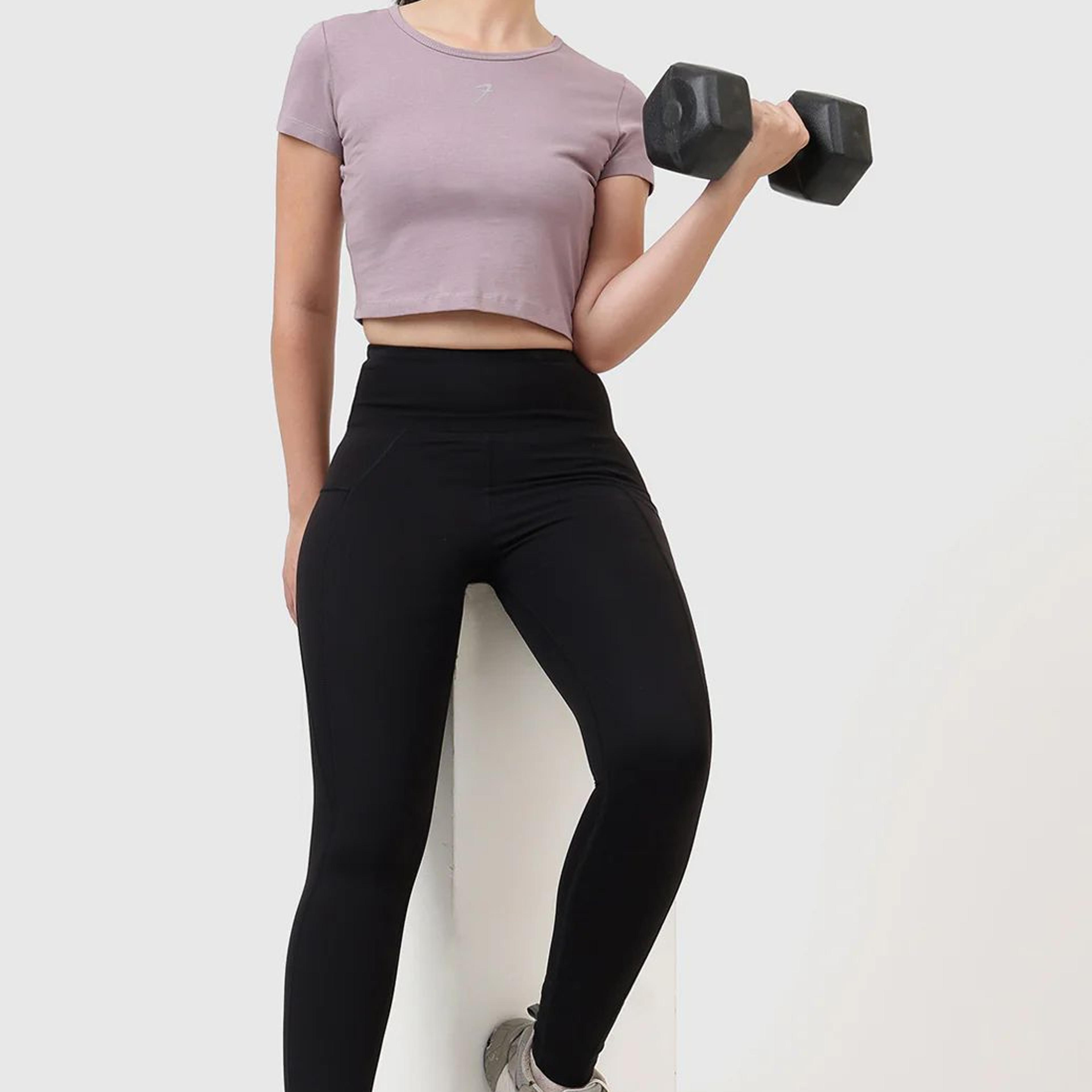 Peak Crop Top Mauve