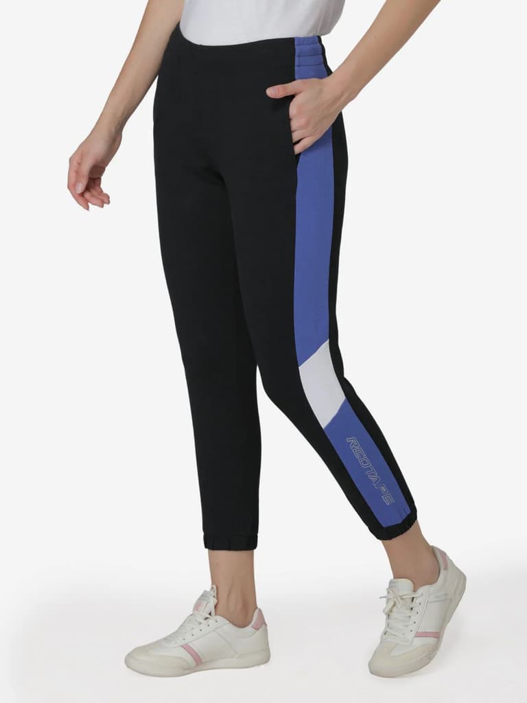 Joggers for Women in Black | Cotton Athleisure Jogger Pants — photo 2