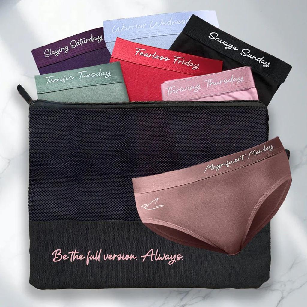 Everyday Expression | Women's Micro-Modal Hipster Panties | Pack of 7