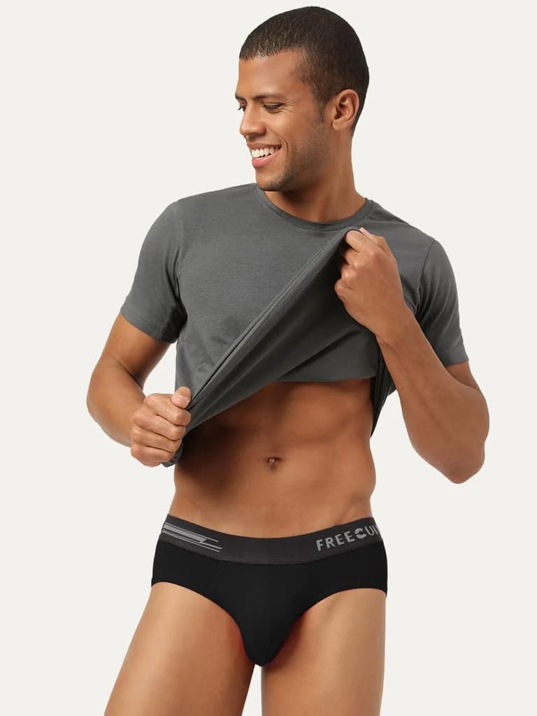 Men's Anti-Bacterial Micro Modal Brief in Contrast Waistband (Pack of 1) — photo 6
