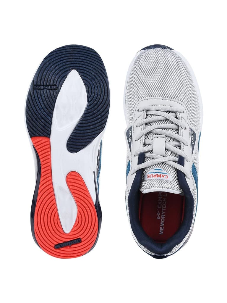 CAMP MIMIC JR Grey Child Running Shoes — photo 4