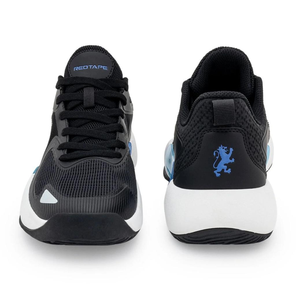 Basketball Shoes for Men in Black and Blue — photo 4