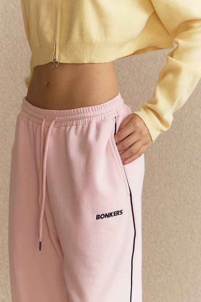 Soft Pink Track Pants — photo 4