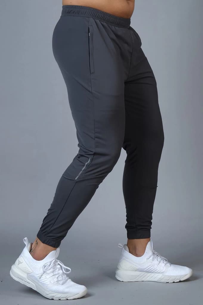 Identity Nylon Joggers Dark Grey — photo 4
