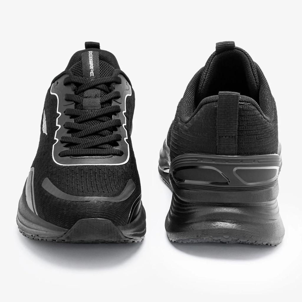 Athleisure Sports Shoes for Men in Black | Low-Cut Shoes. — photo 4