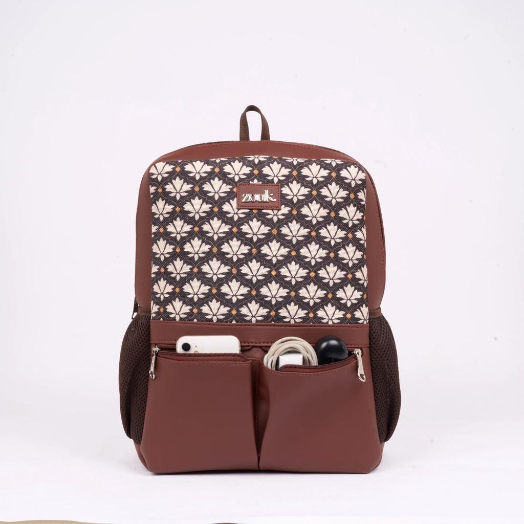 Bidri Kaiser Office Backpack (Brown) — photo 2