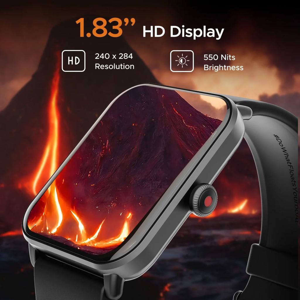 boAt Wave Fury | Bluetooth Calling Smartwatch with 1.83" (4.64cm) HD display, 30 days Battery, Heart Rate & SpO2 monitoring — photo 10