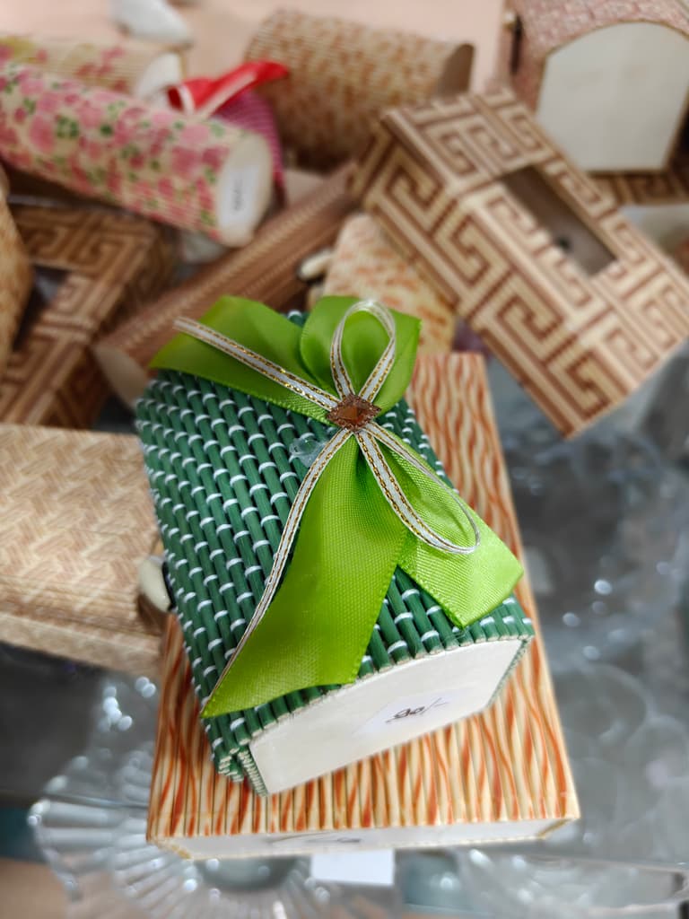 Green Leather Box | Storage | Organization | Decorative