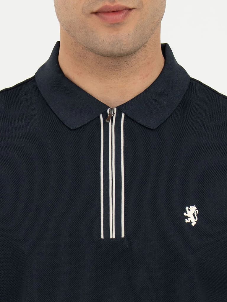 Polo T Shirts for Men in Dark Navy | Classic Polo T Shirts — photo 4
