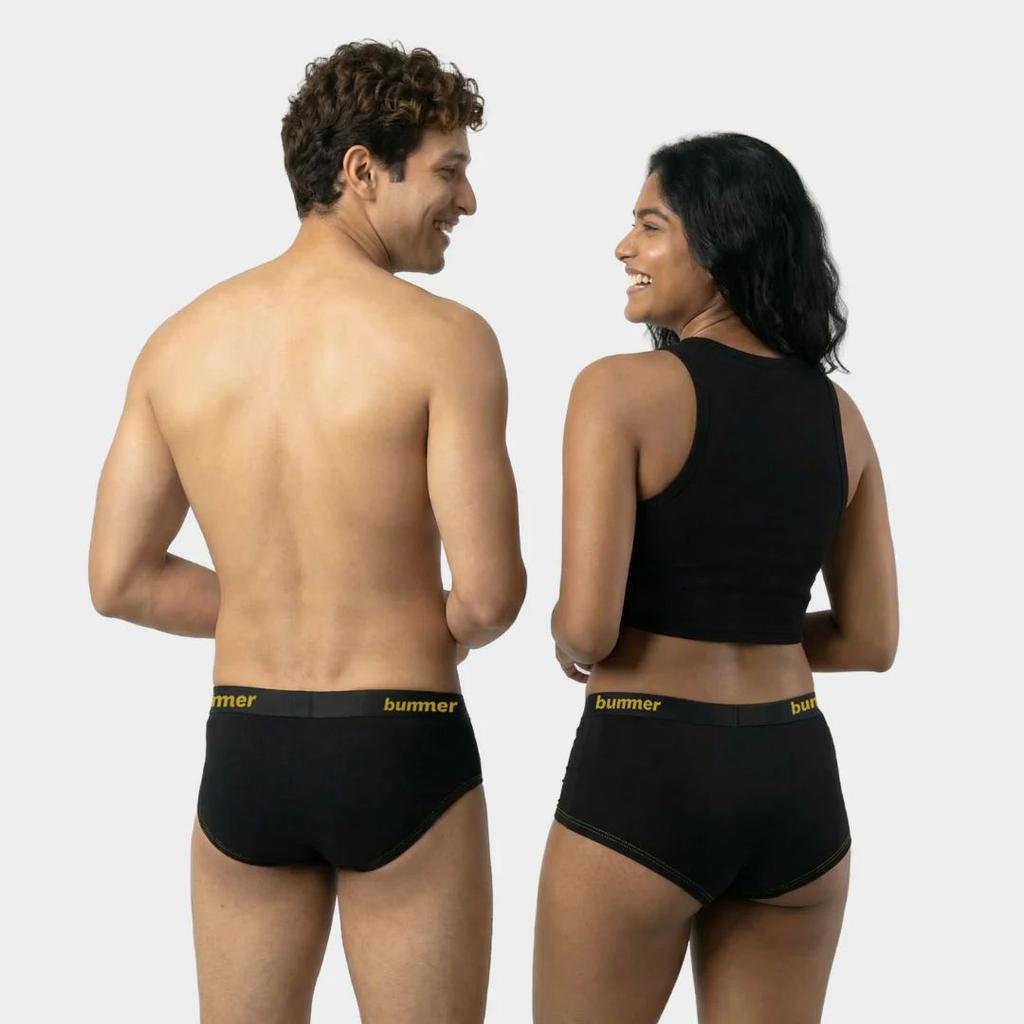 Brief & Boy Short Matching Set - Noir — photo 6