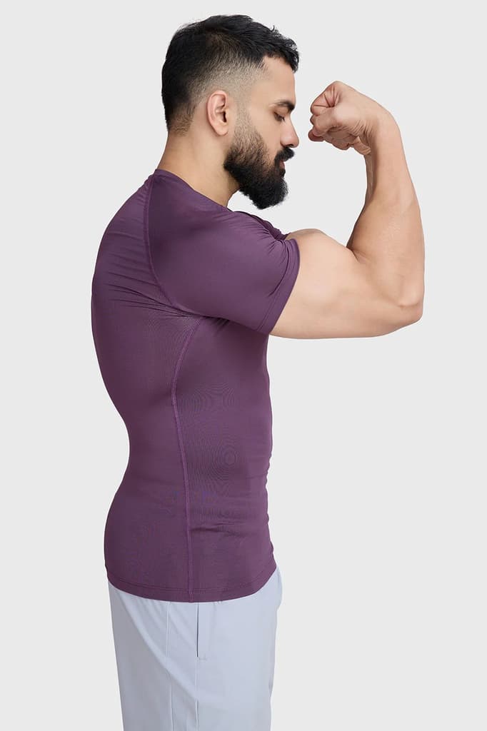 Compression T-shirt Plum — photo 6