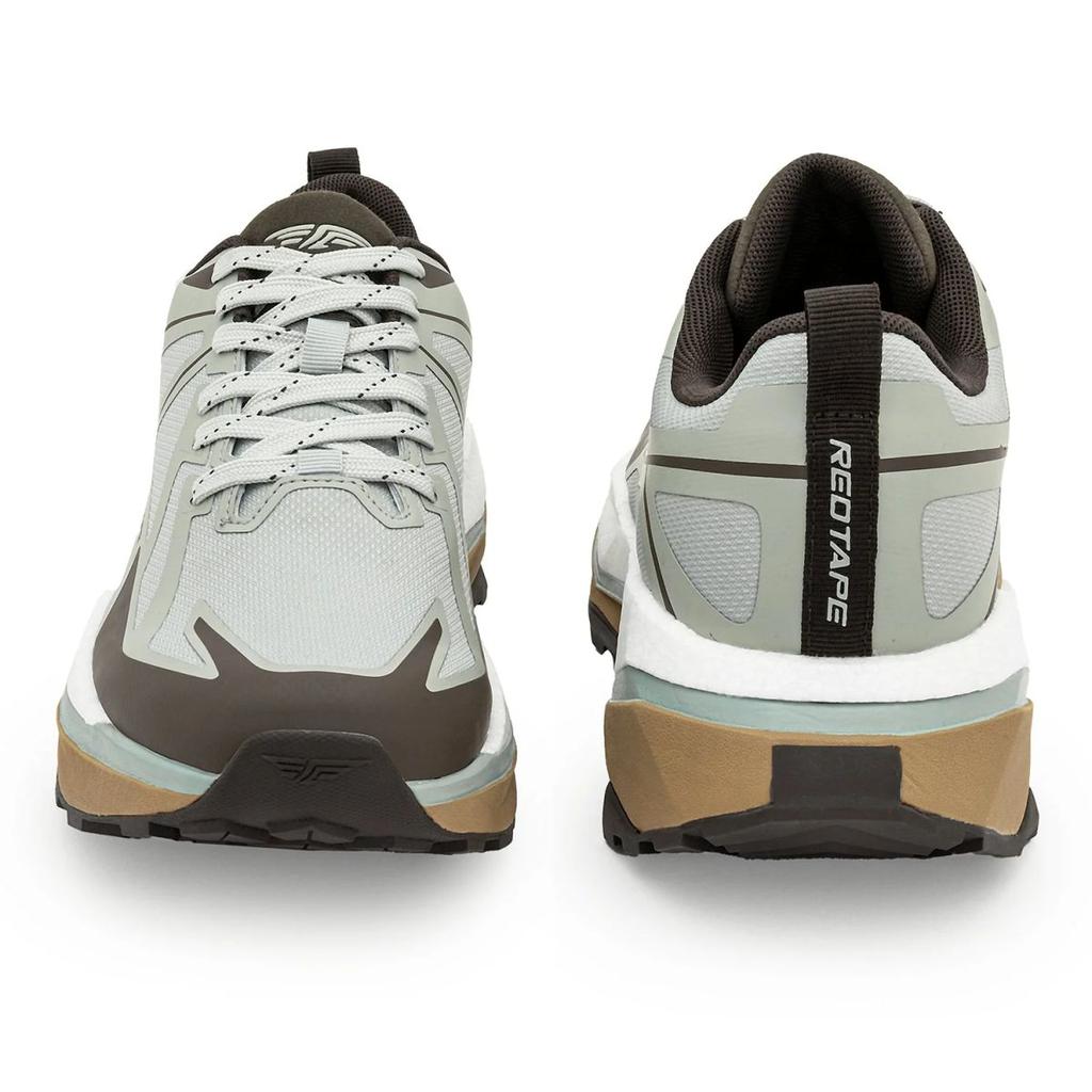 Athleisure Sports Shoes for Men in Brown and Green | Low-Cut Shoes. — photo 4