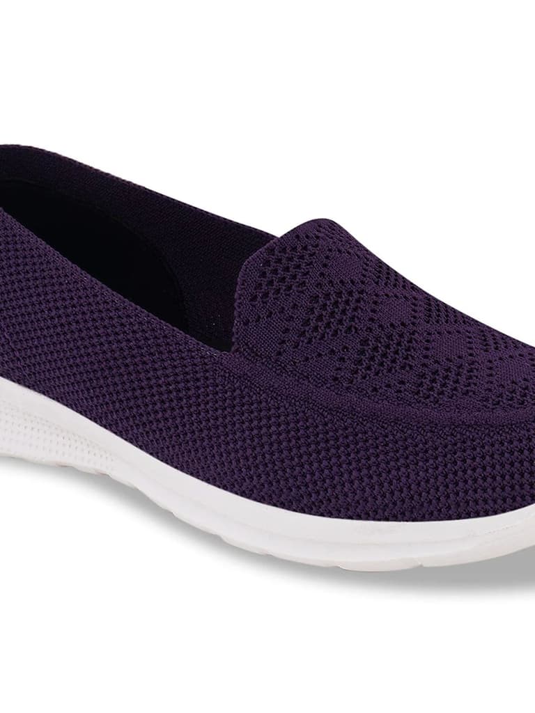 JITTERS Purple Women's Walking Shoes — photo 4