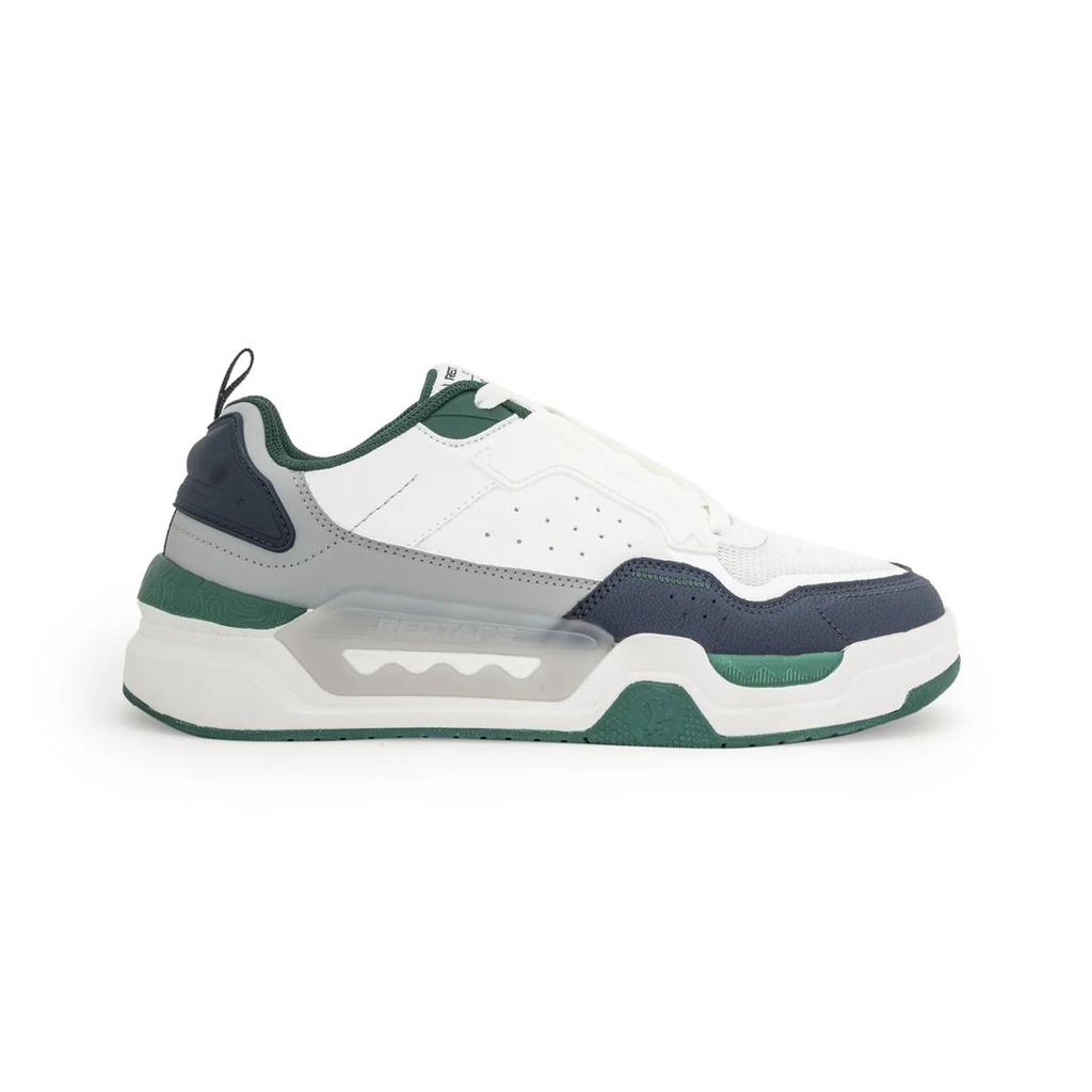 Sneakers for Men in White and Green | Lifestyle Shoes — photo 2