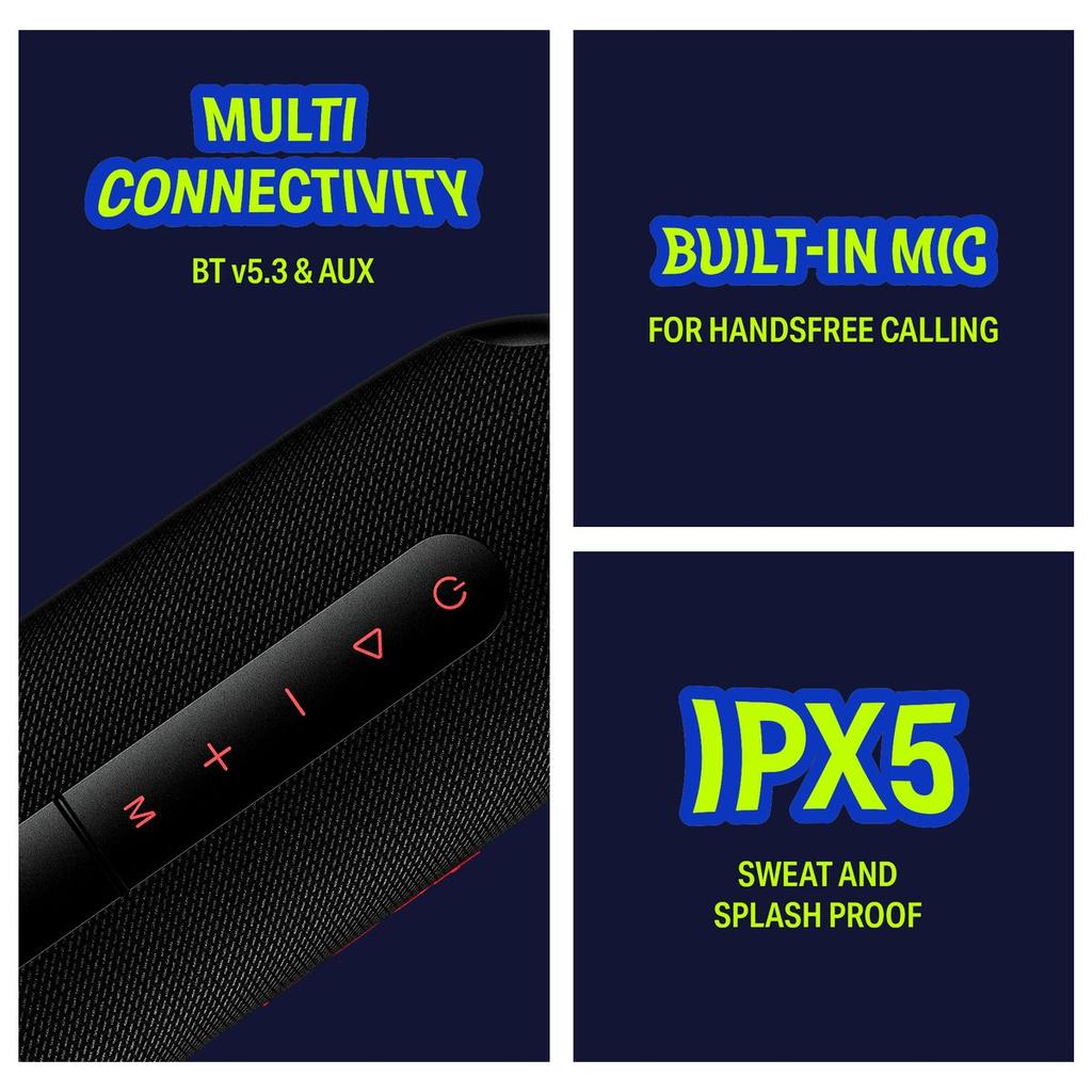 boAt Stone Arc Pro | Portable Bluetooth Speaker with 25W Sound, 12H Playback & RGB LEDs — photo 8