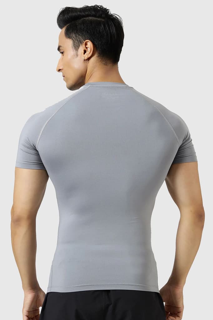 Compression T-shirt Sea Grey — photo 6