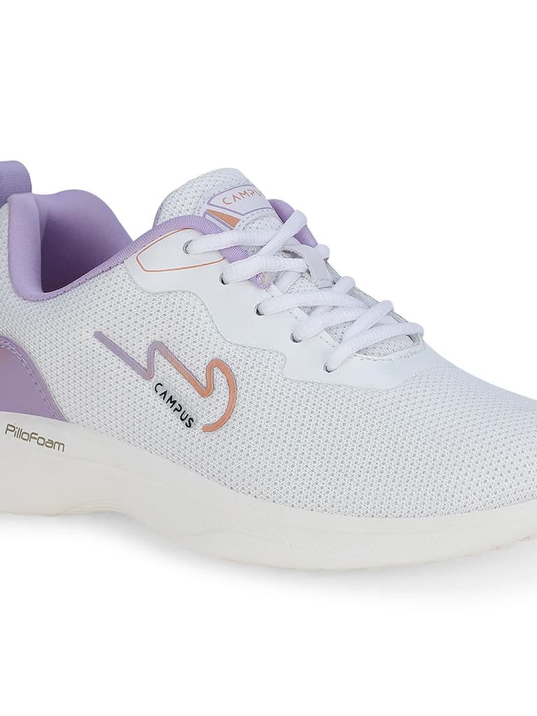 CAMP PEANUT White Women's Sports Shoes — photo 4