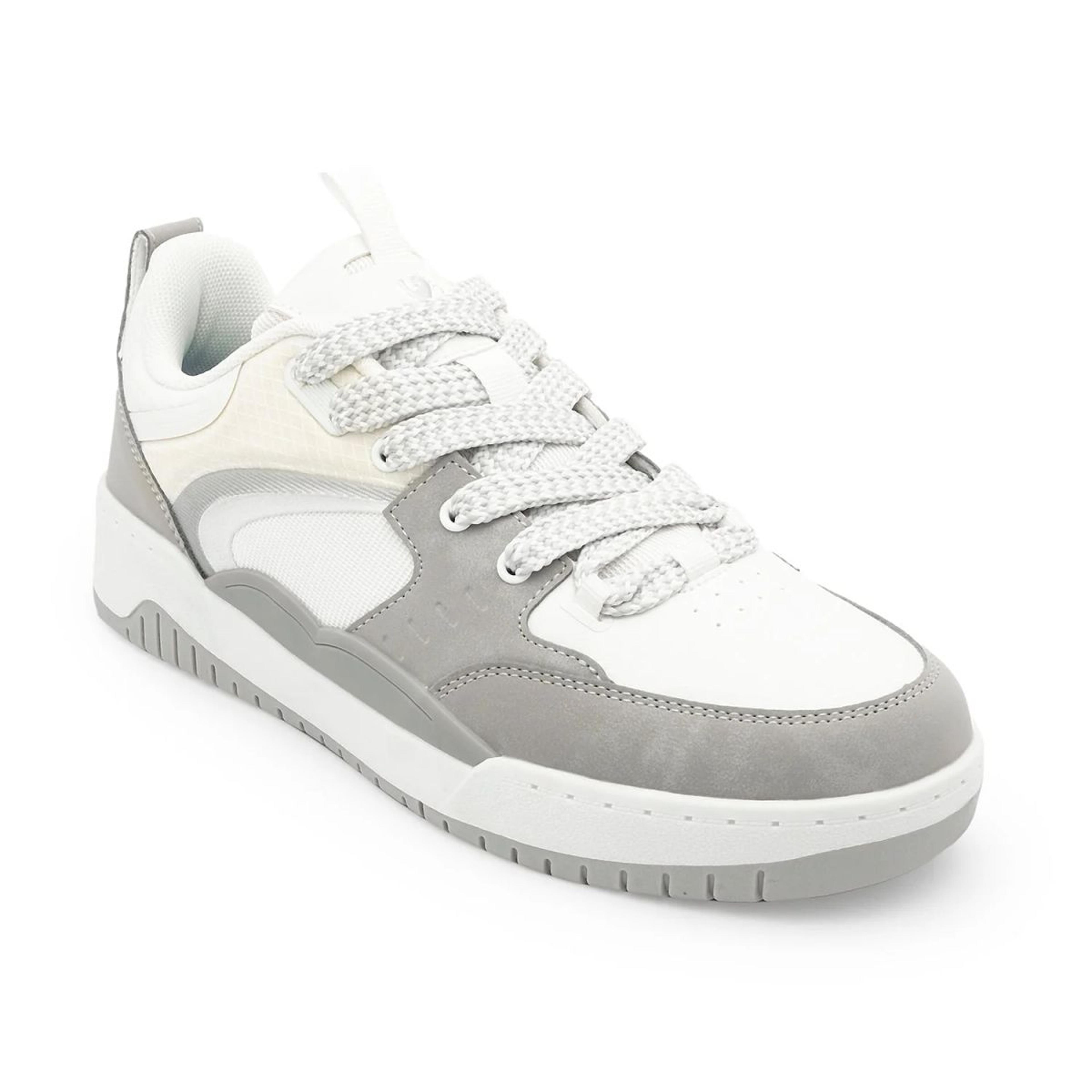 Sneakers for Men in White and Grey | Casual Shoes