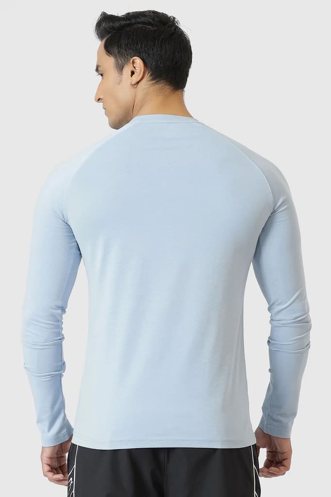 Chase Full Sleeves T-shirt Sky Blue — photo 7