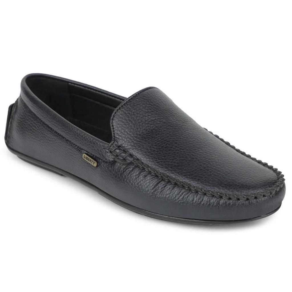 Fortune Navy Blue Casual Loafers For Men AVL-4 By Liberty