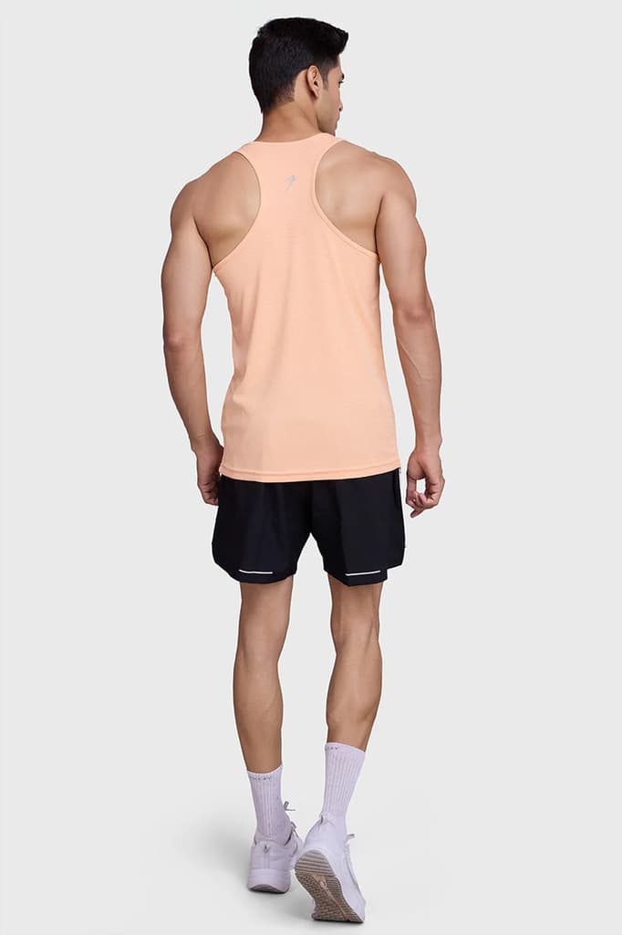 Checks Running Tank Peach — photo 8