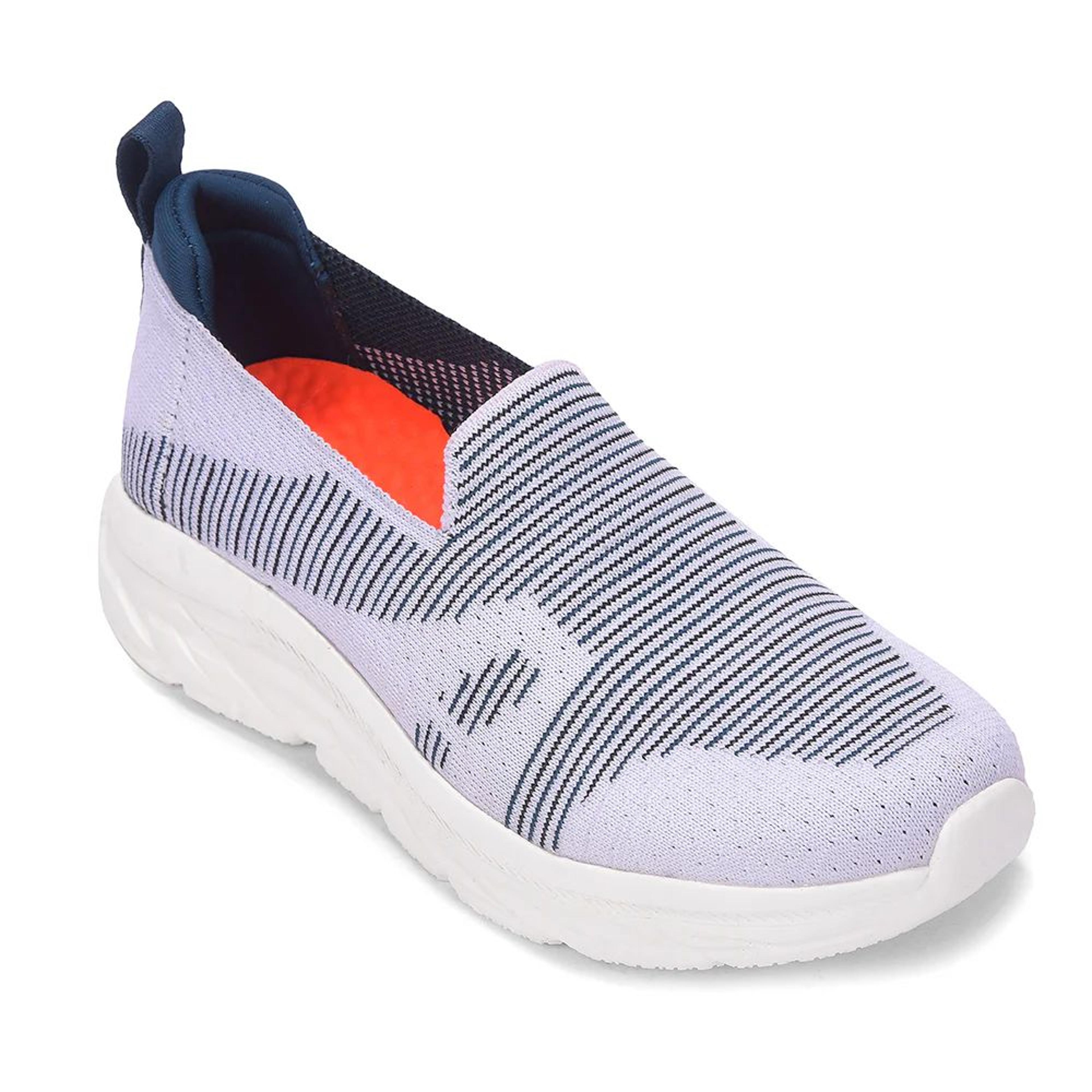 LEAP7X BELASTAR-E Teal Blue Casual Non Lacing Walking Shoes for Women by Liberty