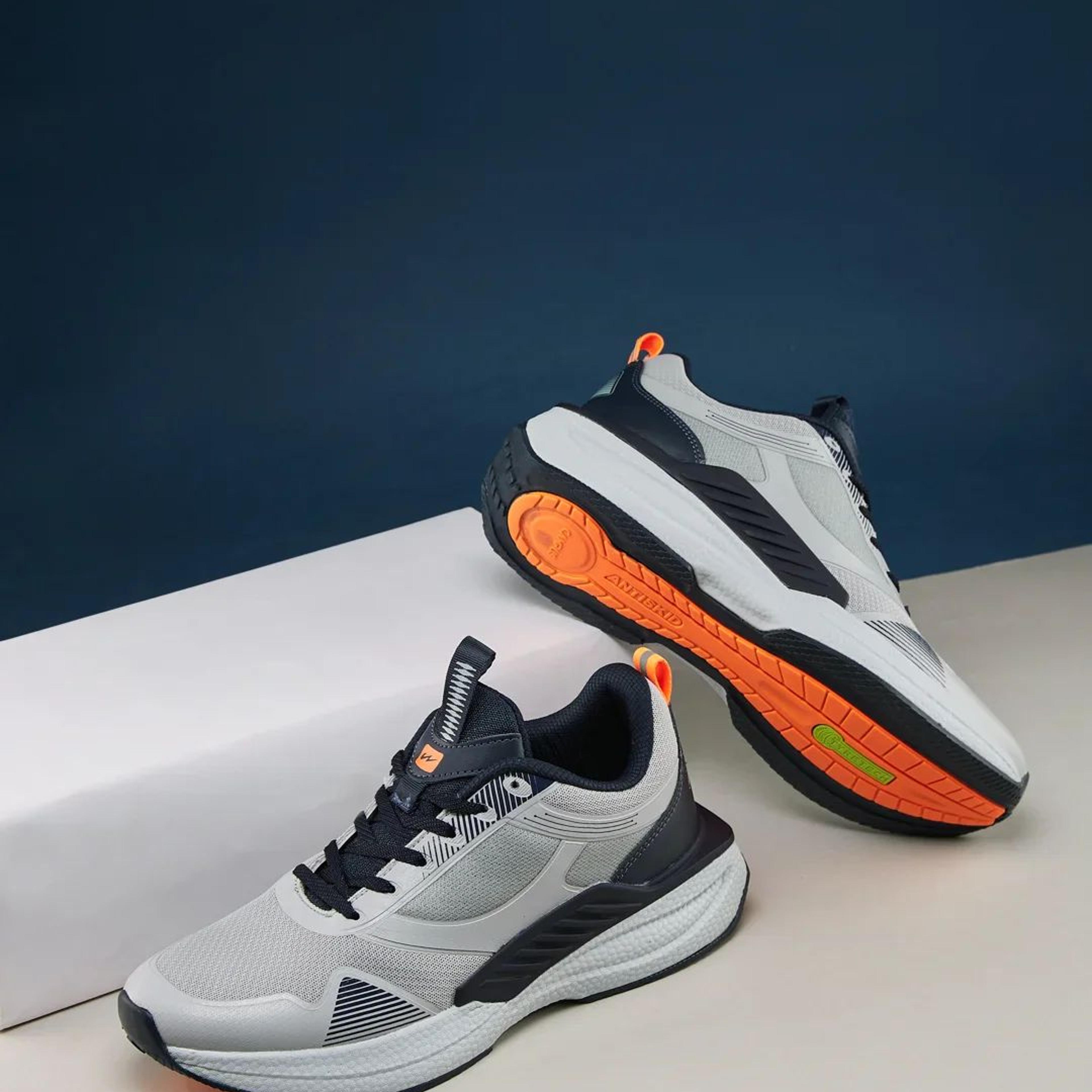 BALLET Grey Men's Running Shoes