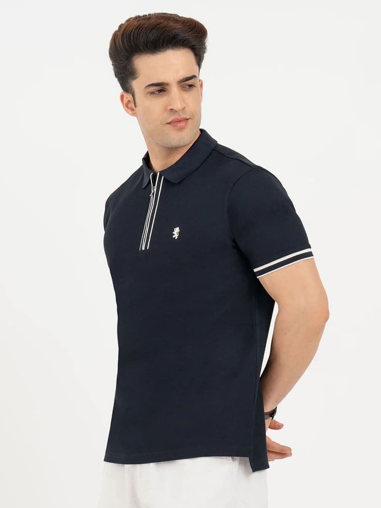 Polo T Shirts for Men in Dark Navy | Classic Polo T Shirts — photo 2