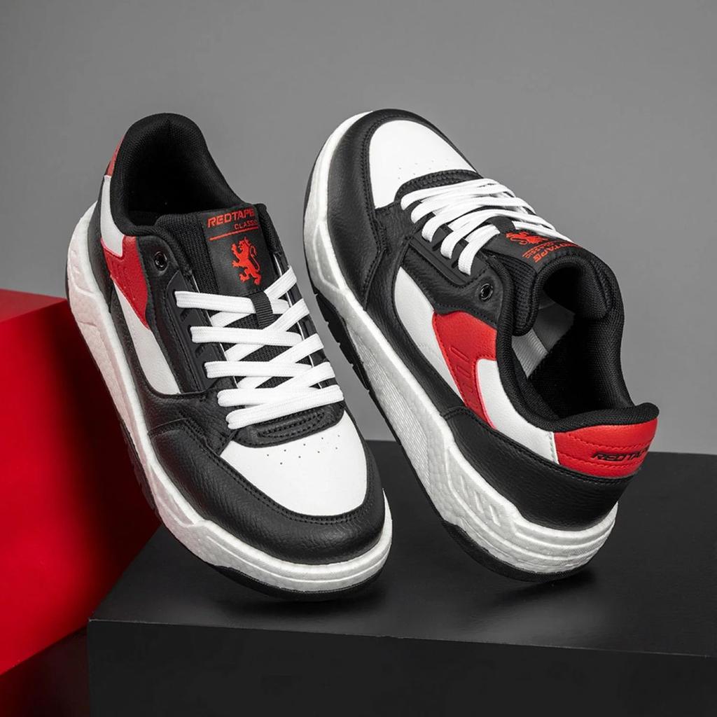 Sneakers for Men in Black and Red | Casual Shoes — photo 6