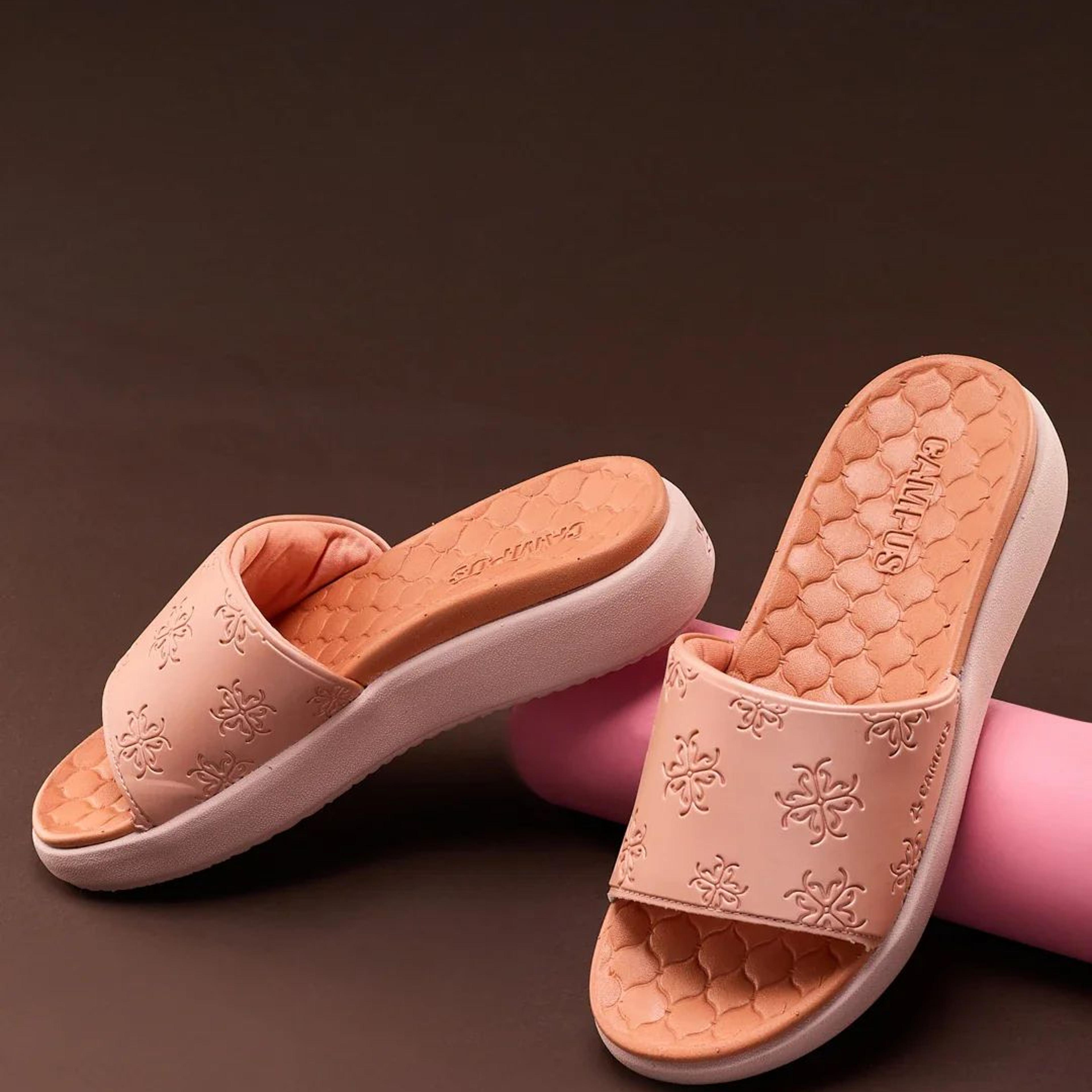 SL-490L Peach Women's Slides