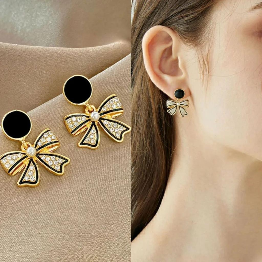 Bow Shaped Earrings | Elegant and Timeless Jewelry — photo 3