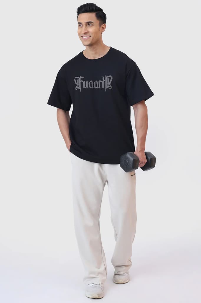 Brookline Oversized T-shirt Black — photo 2