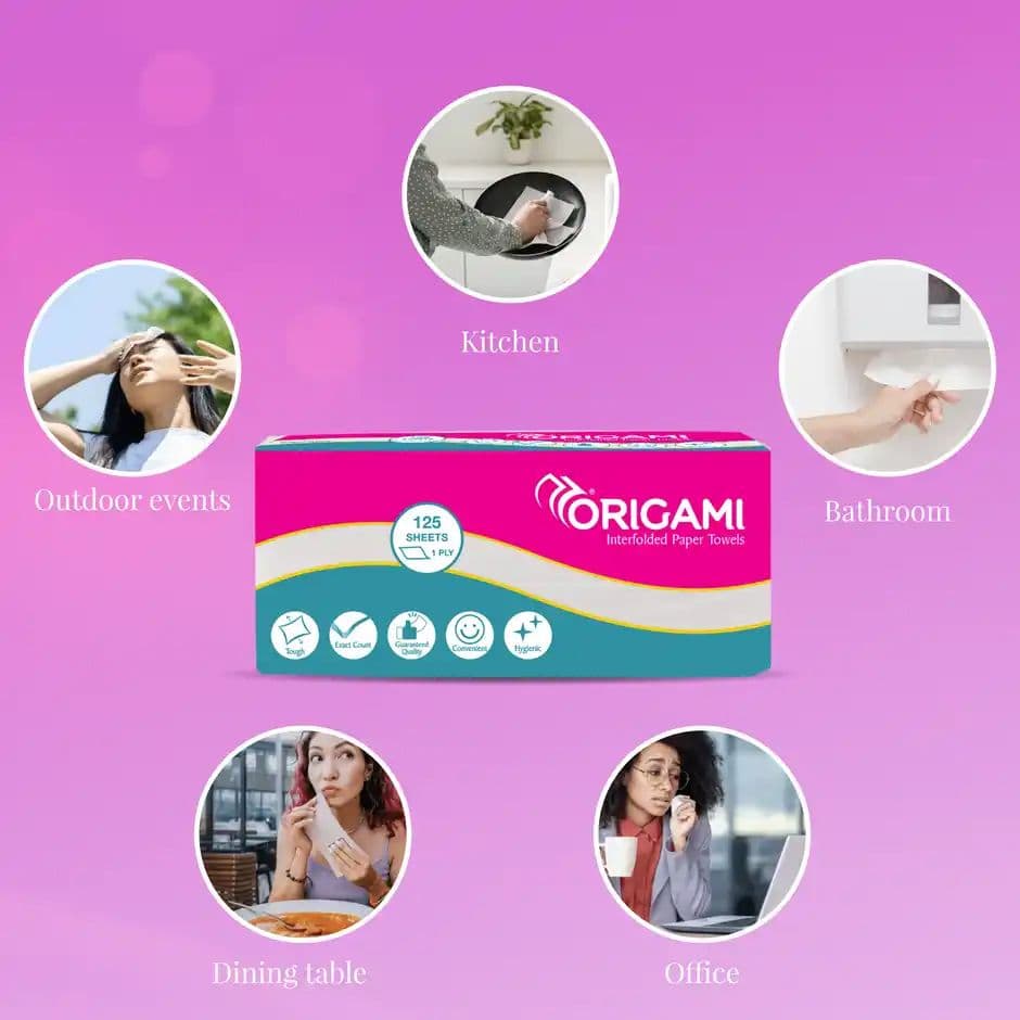 Origami Value Pack Interfolded Paper Towels | 125 Pulls — photo 3