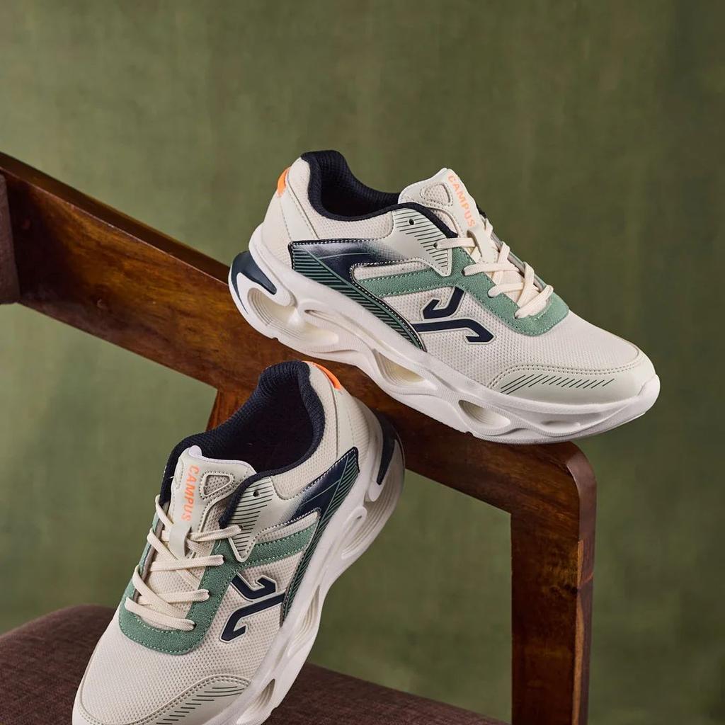 FEROX White Men's Running Shoes