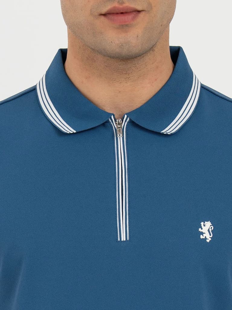 Polo T Shirts for Men in Dark Blue | Classic Polo T Shirts — photo 4