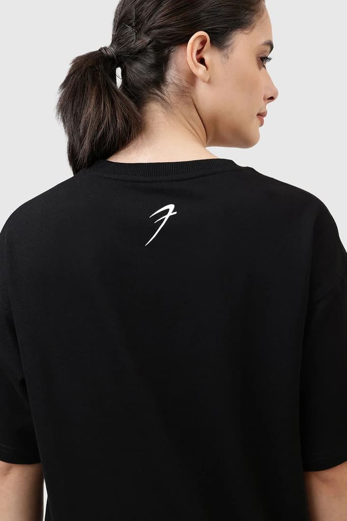 Levitate Oversized T-shirt Black — photo 4