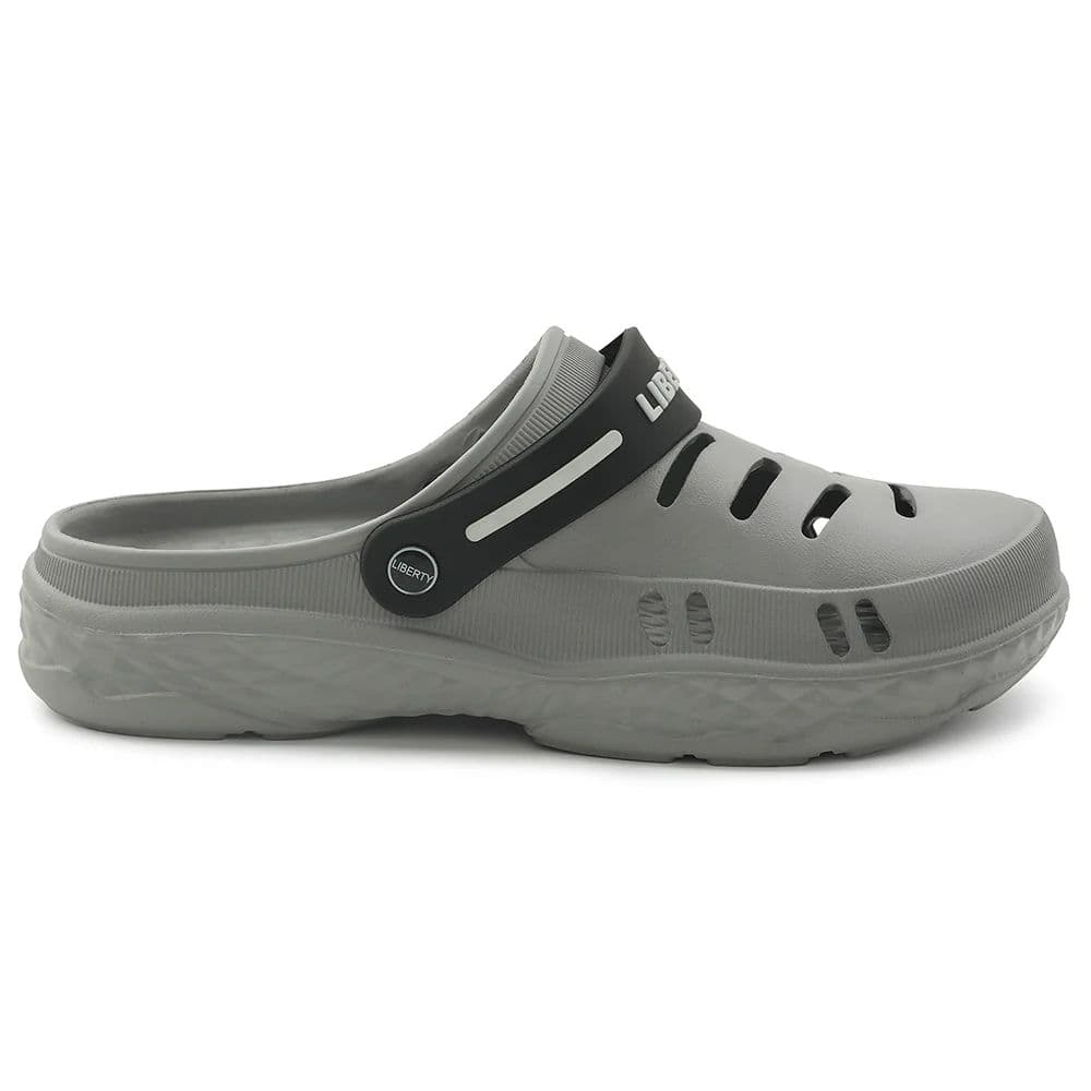 A-HA Casual Grey Clogs For Men BEACHRIDEM By Liberty — photo 4