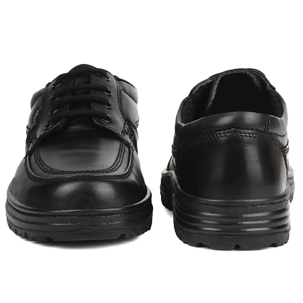 Healers Black Formal Lacing Derby Shoes For Men 719053AN By Liberty — photo 6