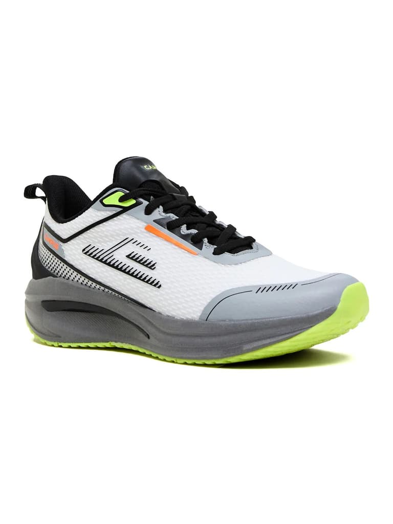 STRUT White Men's Running Shoes — White / 6