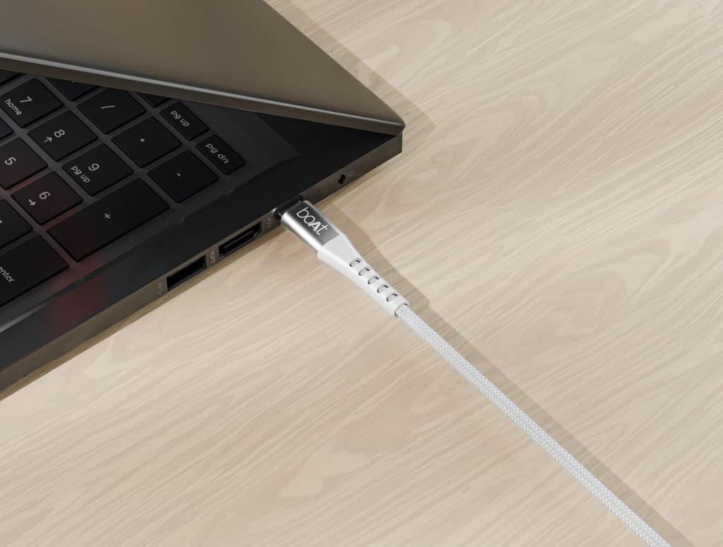 boAt C600 Fast Charging Cable | Charging Cable with 1.5m Cable, Nylon Braided Cable, 100 PD Fast Charging, USB 3.2 Gen 2 — photo 6