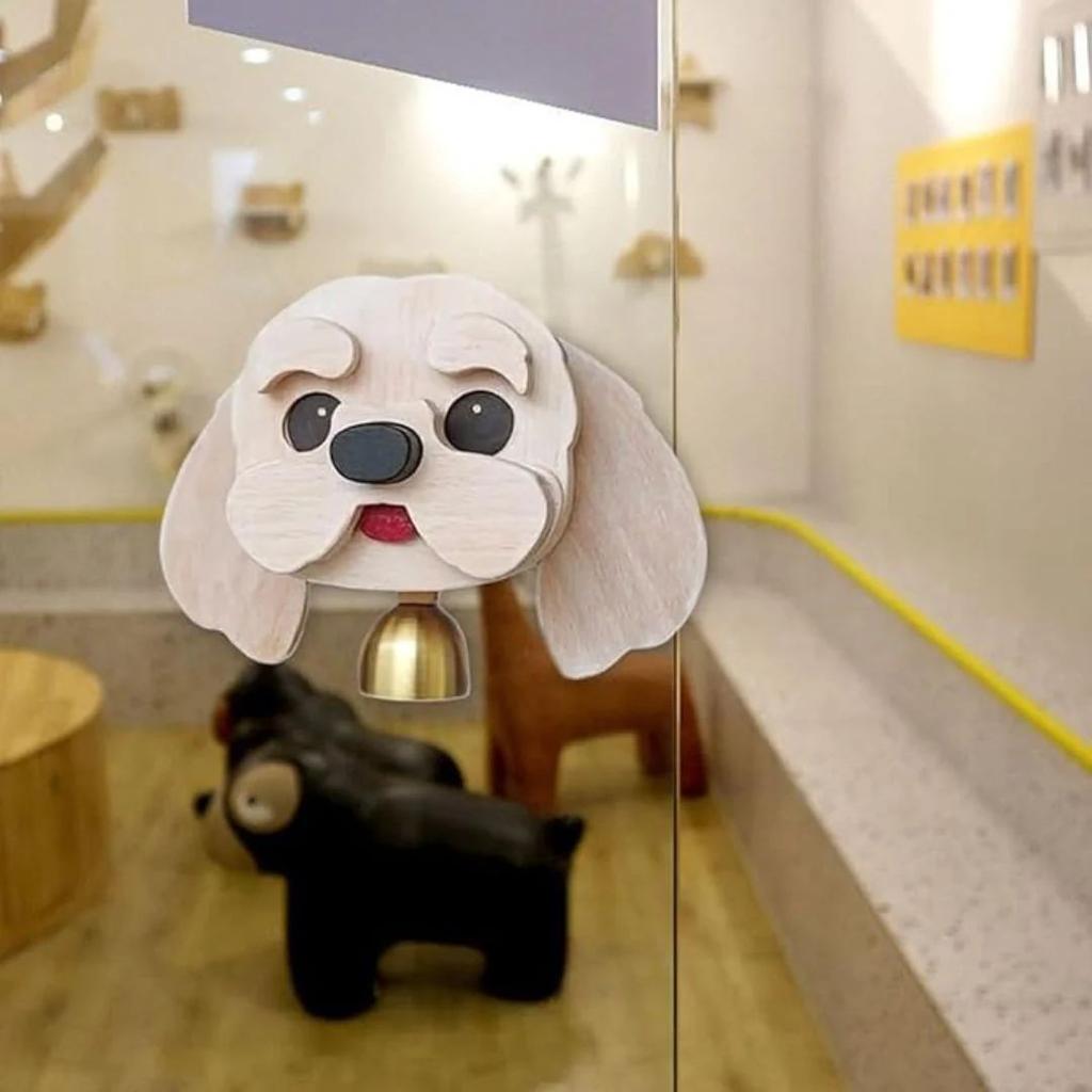 Dog Shape Door Bell Chime – Press Ringer for Home Décor — photo 6