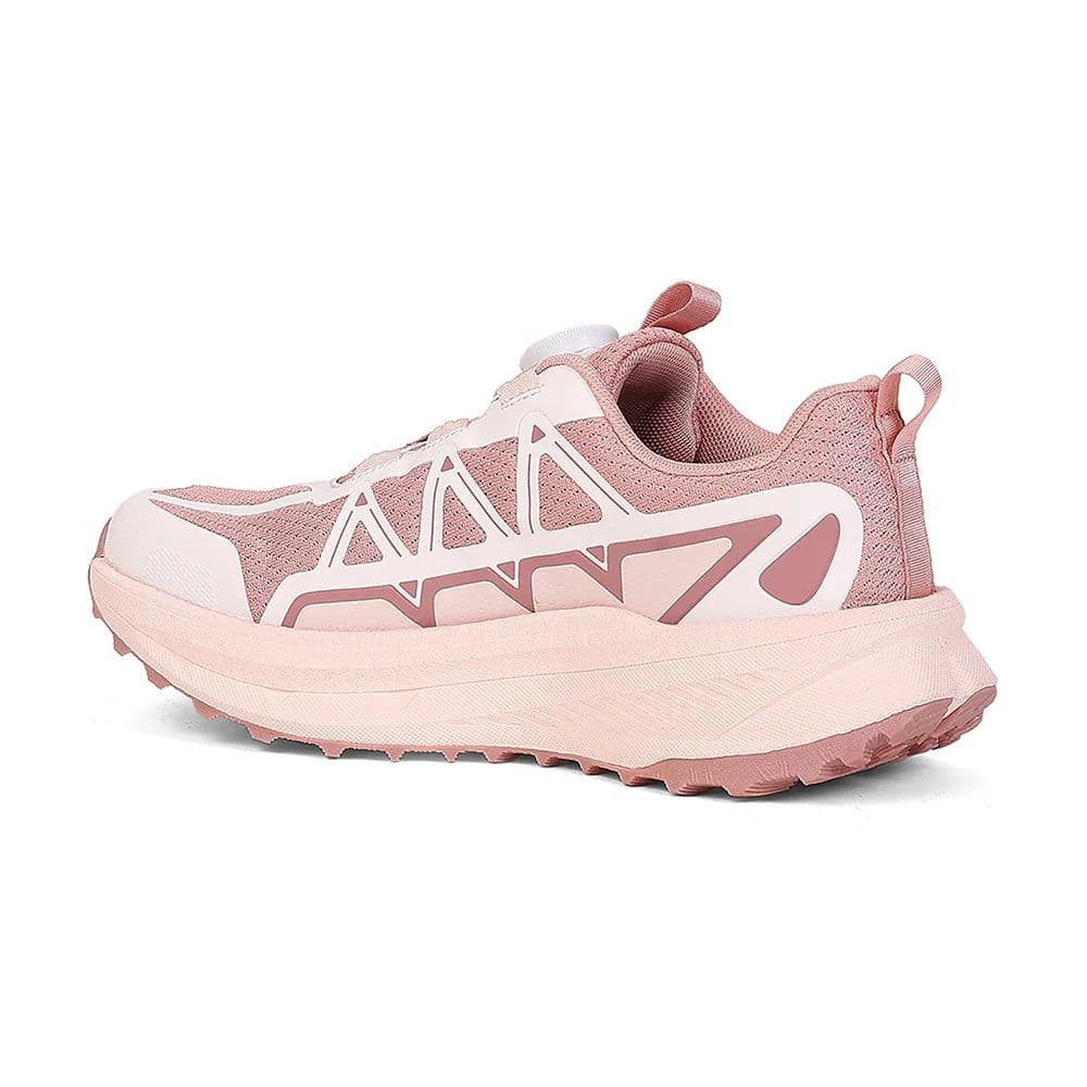 Leap7X ZQ-WFLN-47 Women's Peach Walking Shoes - TWIST & GO with Flyknit Upper & Ortholite Insole — photo 3