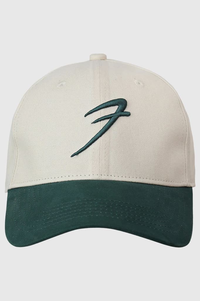 Legacy Baseball Cap Beige/Bottle Green — Free size