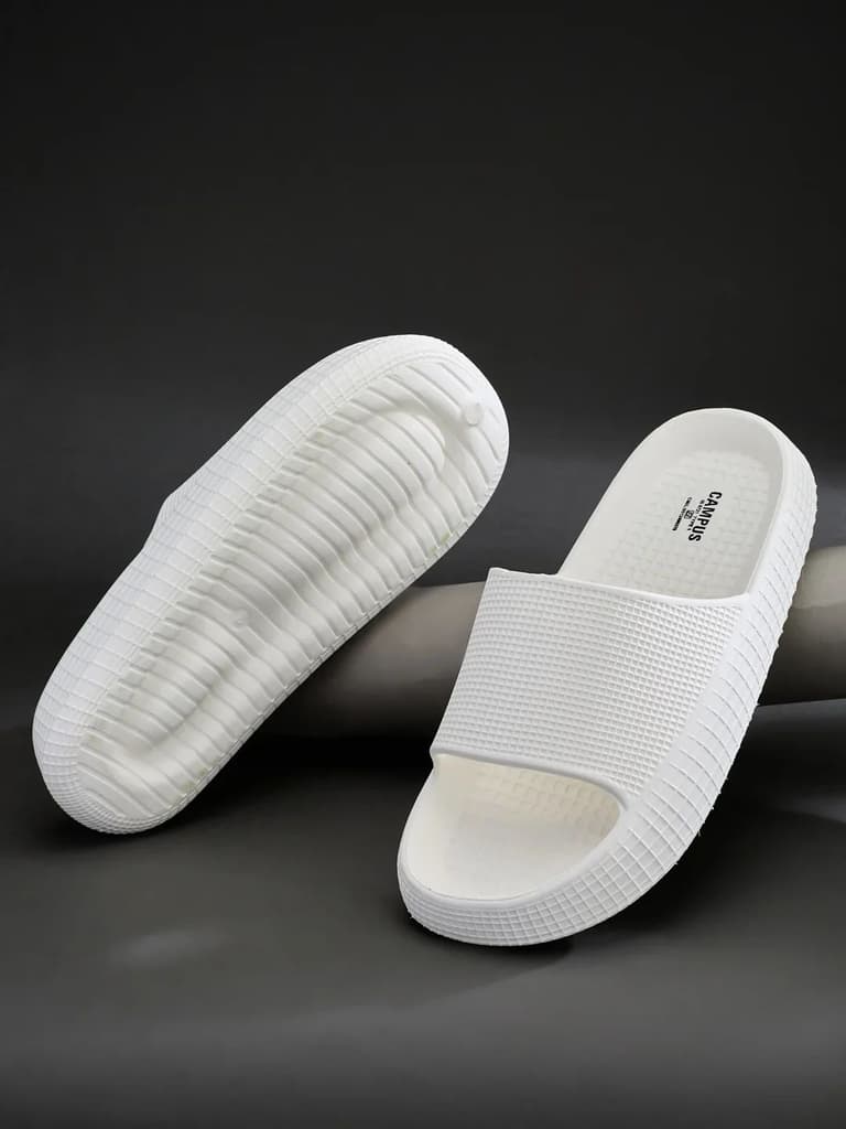 GC-4038 White Men's Slides